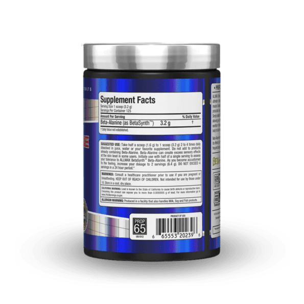 ALLMAX | Beta-Alanine 400 gr | 125 serv - Imagen 2
