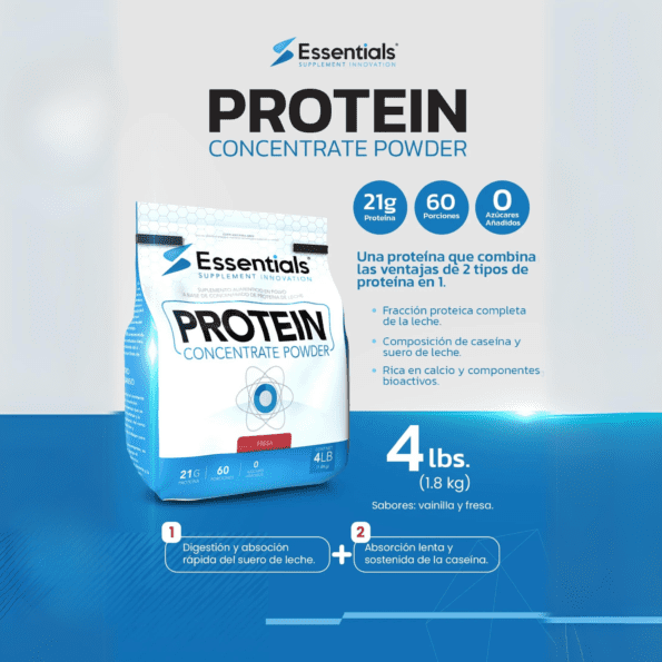 ESSENTIALS | WHEY Protein 4 lb - Imagen 3