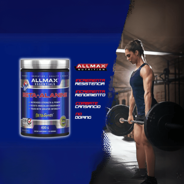 ALLMAX | Beta-Alanine 400 gr | 125 serv - Imagen 4