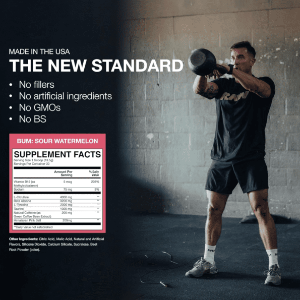 Raw CBUM Essential Pwo | Sabor Citrus Grapefruit | 30 serv - Imagen 2