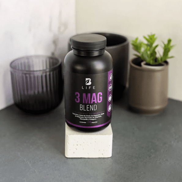 BLife | 3 Mag Blend | Mezcla de Citrato, Óxido y Gluconato de Magnesio 200 caps | 500 mg - Imagen 9