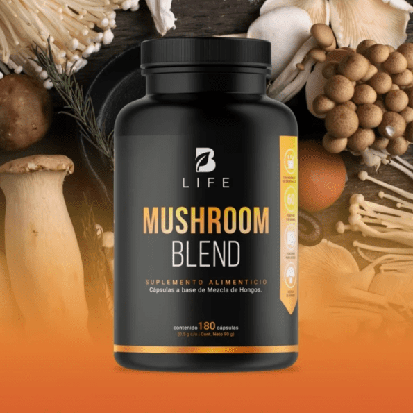 BLife | Mushroom Blend | Mezcla de Hongos 180 Cápsulas | 500 mg - Imagen 12