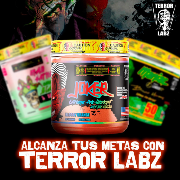 Terror Labz | Joker Extreme Pre-Workout 30 servs - Imagen 13