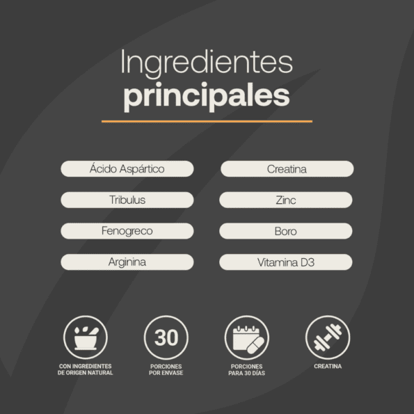BLife | Mens T Platinum | Precursor para Hombre Platinum 240 caps | 500 mg - Imagen 5