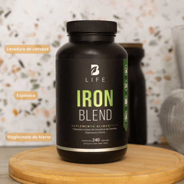 BLife | Iron Blend 240 caps | 500 mg - Imagen 6