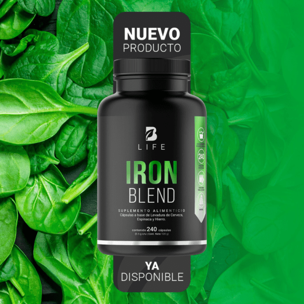 BLife | Iron Blend 240 caps | 500 mg - Imagen 8