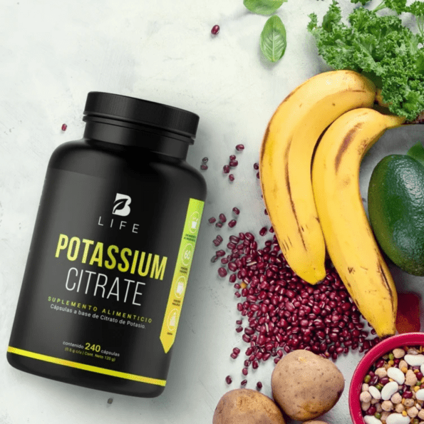 BLife | Potassium Citrate | Citrato de Potasio 240 Cápsulas | 500 mg - Imagen 9