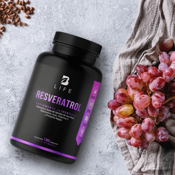BLife | Resveratrol 180 Cápsulas | 500 mg - Imagen 10