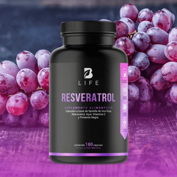 BLife | Resveratrol 180 Cápsulas | 500 mg - Imagen 11