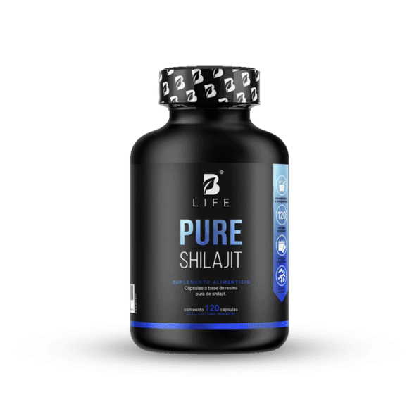 BLife | Pure Shilajit | Extracto de Shilajit en polvo 120 caps | 500 mg
