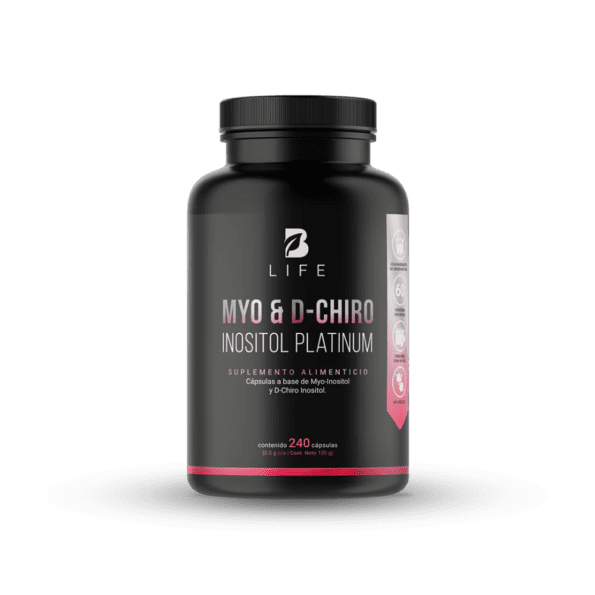 BLife | Myo y D-Chiro Inositol Platinum Mezcla de Ratio 40:1 240 Cápsulas | 500 mg