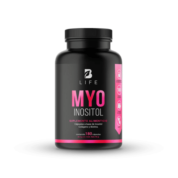 BLife | MYO Inositol | Inositol Puro 180 Cápsulas | 500 mg