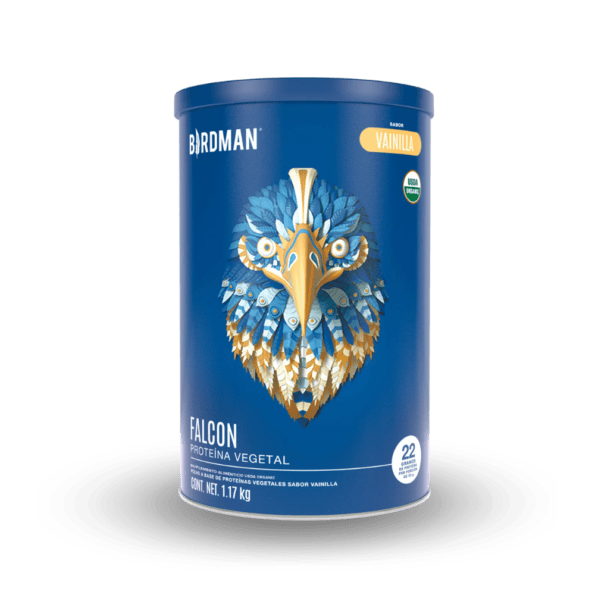BIRDMAN | Falcon Proteina Vegetal Organica En Polvo (Vegana) 510 g - 17 Servicios