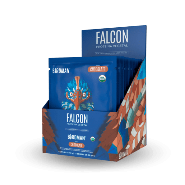 BIRDMAN | Falcon Proteina Vegetal Organica En Polvo (Vegana) 1 Pz - Imagen 2