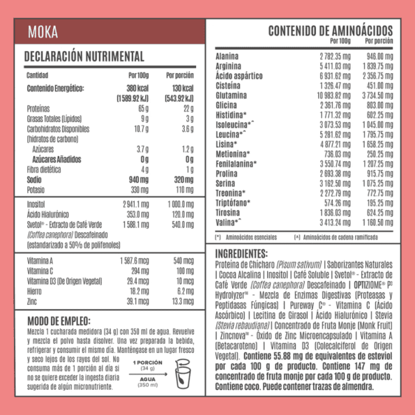 BIRDMAN | Fitmingo Proteina en Polvo | 510 g - 15 Servicios - Imagen 2
