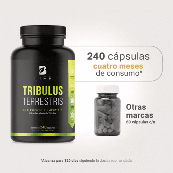 BLife | Tribulus Terrestris 240 caps - Imagen 11