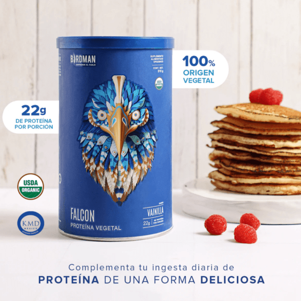 BIRDMAN | Falcon Proteina Vegetal Organica En Polvo (Vegana) 510 g - 17 Servicios - Imagen 3