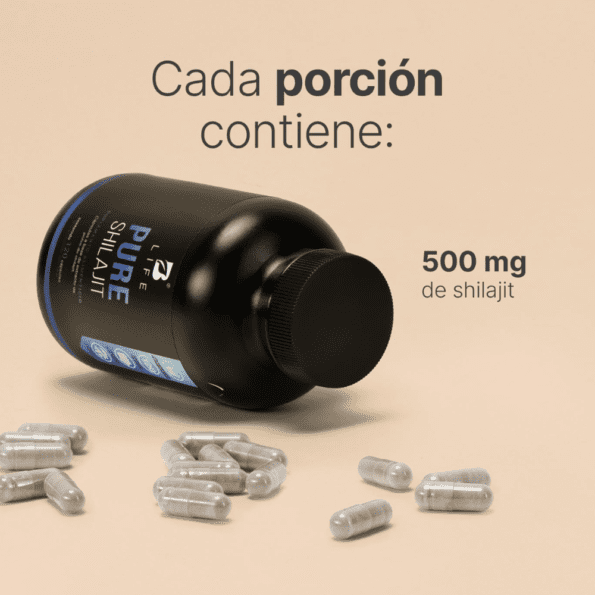 BLife | Pure Shilajit | Extracto de Shilajit en polvo 120 caps | 500 mg - Imagen 5