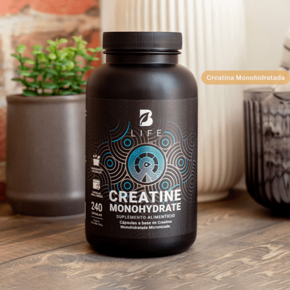 BLife | Creatine Monohydrate Caps | Creatina Monohidratada 240 caps - Imagen 5