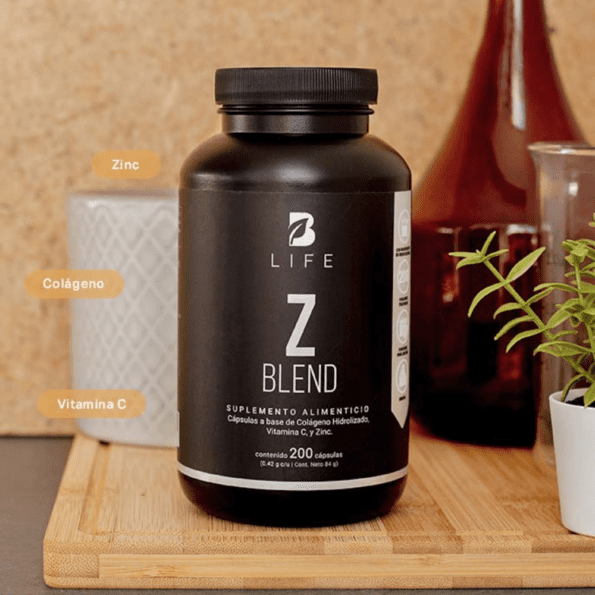 BLife | Z Blend | Zinc 200 Cápsulas | 420 mg - Imagen 5