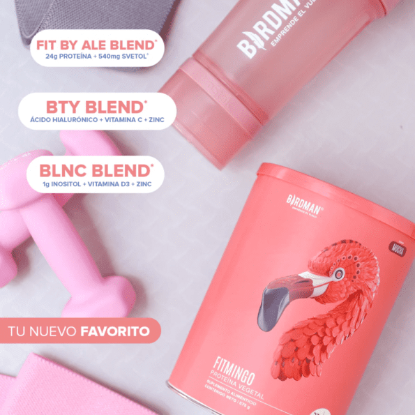 BIRDMAN | Fitmingo Proteina en Polvo | 510 g - 15 Servicios - Imagen 3
