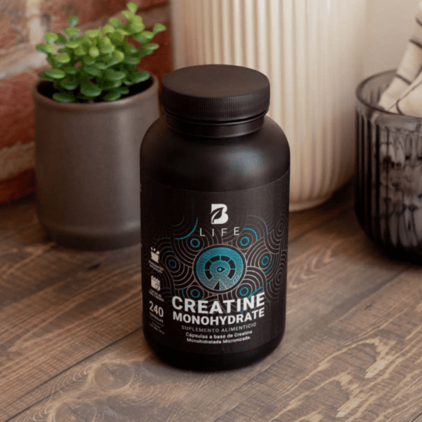 BLife | Creatine Monohydrate Caps | Creatina Monohidratada 240 caps - Imagen 6