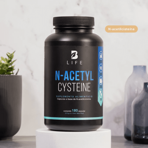 BLife | N-Acetyl Cysteine | N-Acetilcisteína 180 caps | 500 mg - Imagen 6