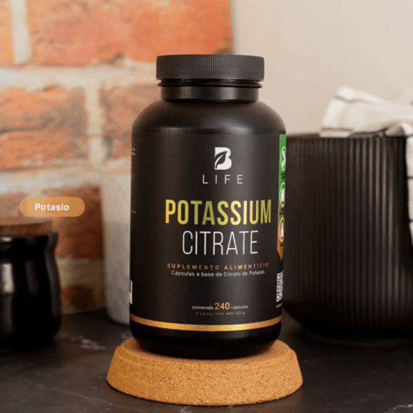 BLife | Potassium Citrate | Citrato de Potasio 240 Cápsulas | 500 mg - Imagen 6
