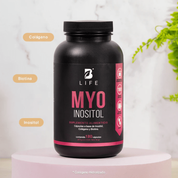 BLife | MYO Inositol | Inositol Puro 180 Cápsulas | 500 mg - Imagen 7