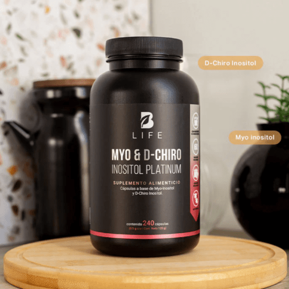 BLife | Myo y D-Chiro Inositol Platinum Mezcla de Ratio 40:1 240 Cápsulas | 500 mg - Imagen 8