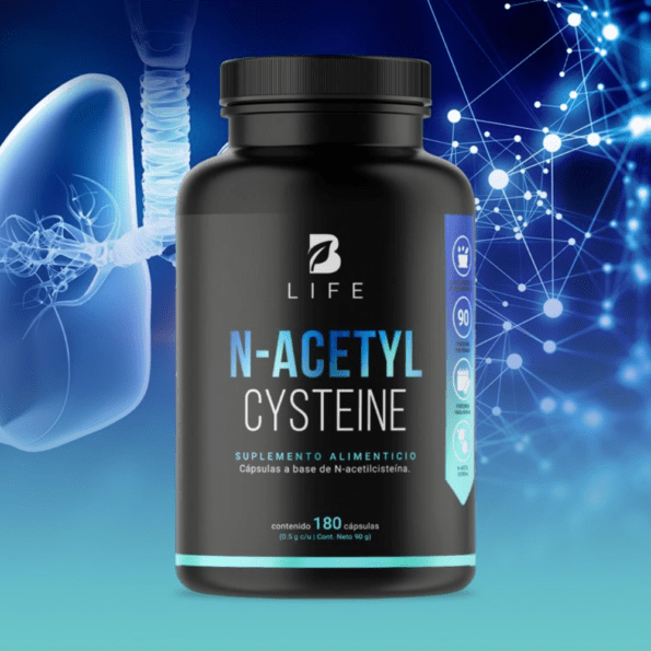 BLife | N-Acetyl Cysteine | N-Acetilcisteína 180 caps | 500 mg - Imagen 8