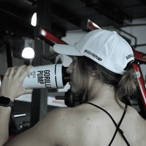 GORILLA PUMP | Shaker Metalico | Color BLANCO 25 oz - Imagen 7