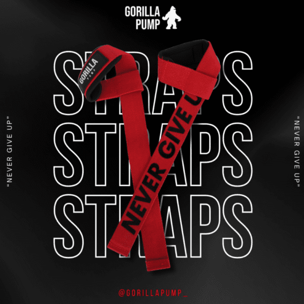 GORILLA PUMP | Straps "Never Give Up" - Imagen 13