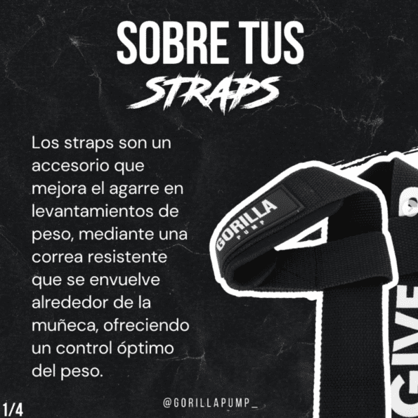 GORILLA PUMP | Straps "Never Give Up" - Imagen 9