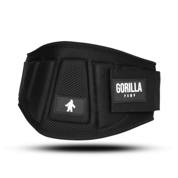 GORILLA PUMP | Cinturón De Velcro Con Hebilla de Acero | Color NEGRO