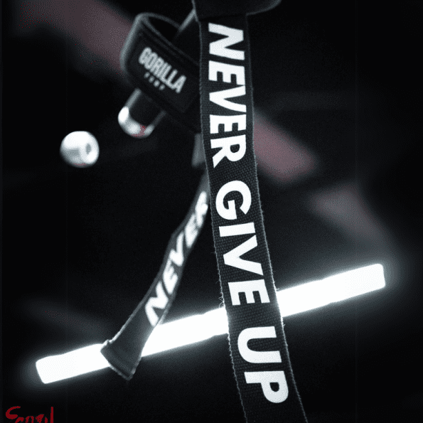 GORILLA PUMP | Straps "Never Give Up" - Imagen 19