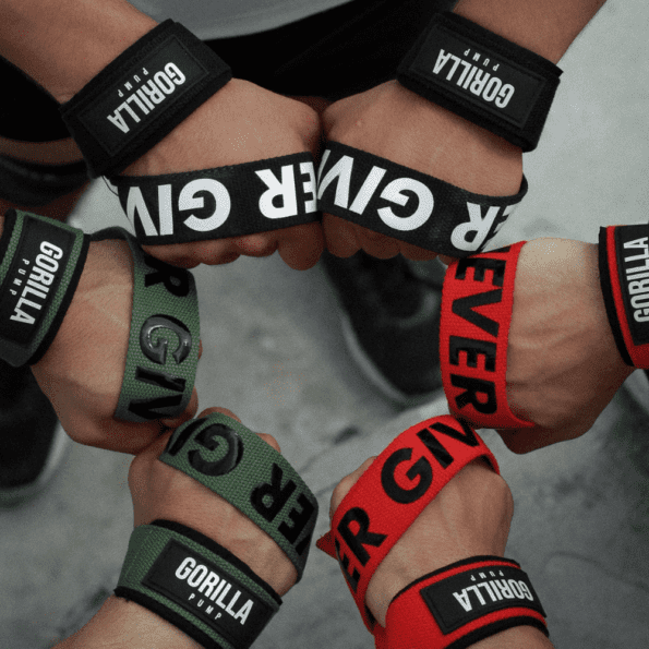 GORILLA PUMP | Straps "Never Give Up" - Imagen 20