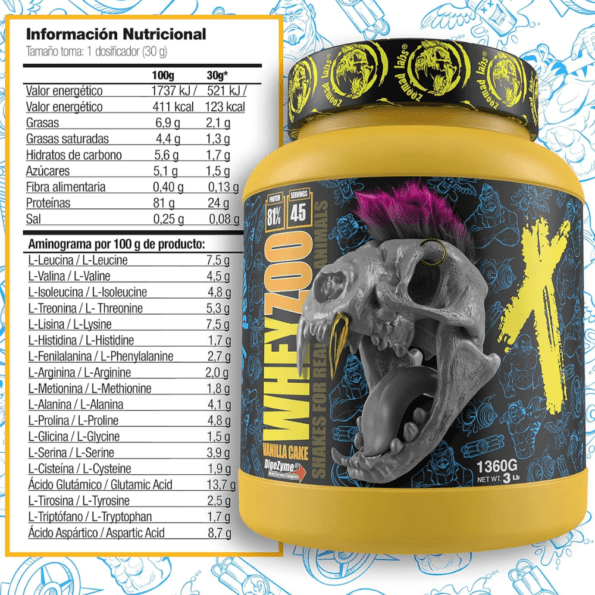 Zoomad Labs | Whey ZOO 3 lb - Imagen 3