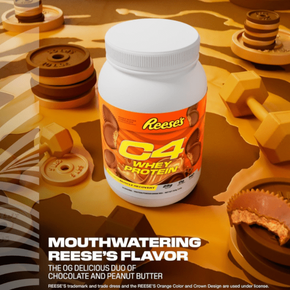 CELLUCOR | C4 Whey Protein 5 lb | Sabor Reese's - Imagen 4