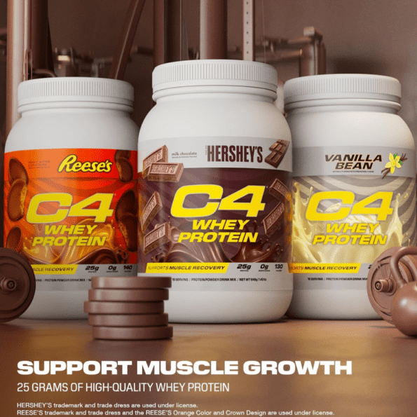 CELLUCOR | C4 Whey Protein 5 lb | Sabor Hershey's - Imagen 5