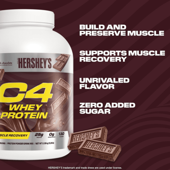 CELLUCOR | C4 Whey Protein 5 lb | Sabor Hershey's - Imagen 3