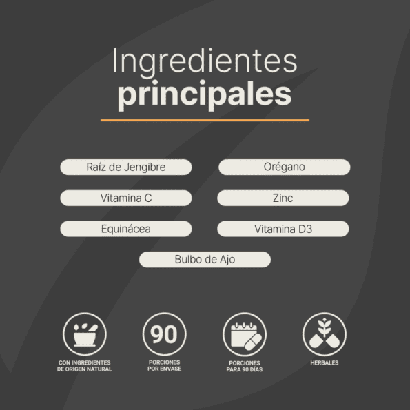 BLife | Immun Blend | Multivitamínico de Vitamina C + Jengibre 180 Cápsulas | 500 mg - Imagen 8