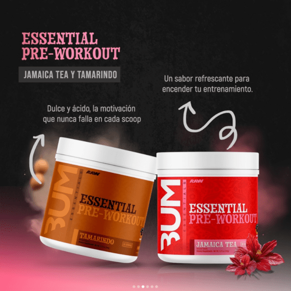 Raw CBUM Essential Pwo | Sabor Jamaica | 30 serv - Imagen 4