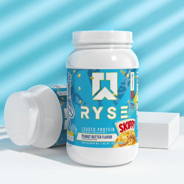 Ryse Protein 908g (2 Lbs) 27 servs | Proteína aislada de suero de leche | Sabor Skippy Peanut Butter - Imagen 11