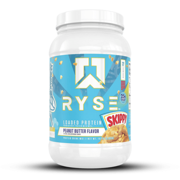 Ryse Protein 908g (2 Lbs) 27 servs | Proteína aislada de suero de leche | Sabor Skippy Peanut Butter