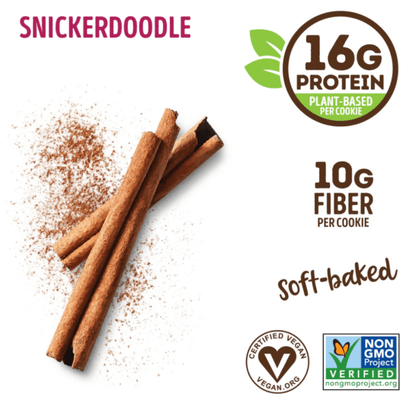 Lenny and Larrys The Complete Cookie | 113g – Snickerdoodle (Canela) - Imagen 4