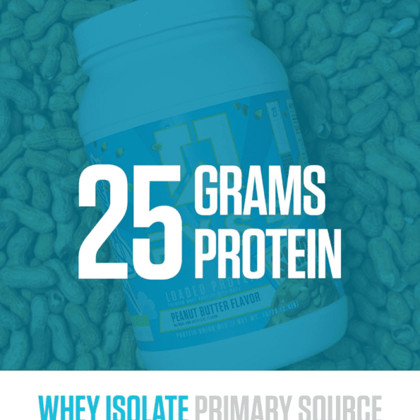 Ryse Protein 908g (2 Lbs) 27 servs | Proteína aislada de suero de leche | Sabor Skippy Peanut Butter - Imagen 4