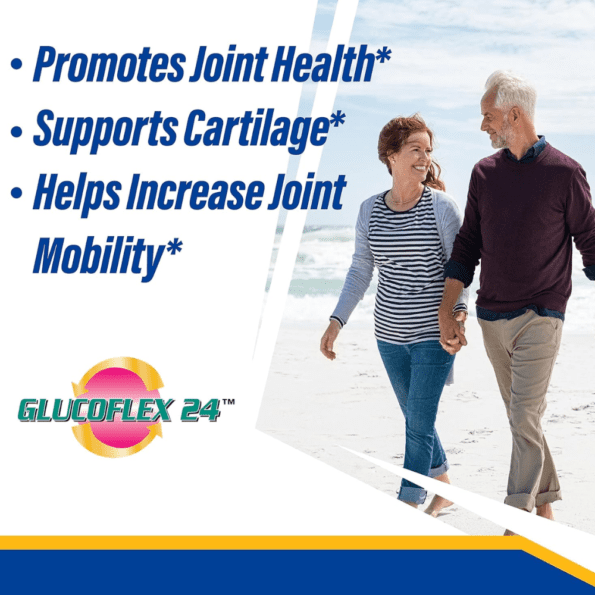 Glucoflex | Glucosamina & Chondroitin Sulfate Complex con MSM 24 horas | 120 tabs - Imagen 5