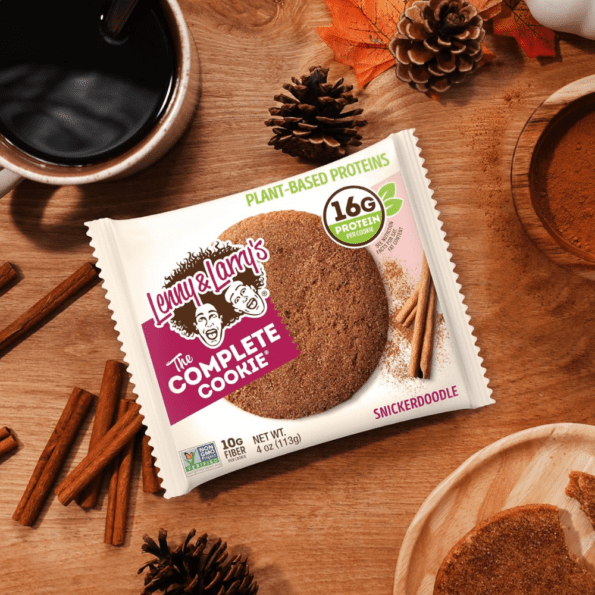 Lenny and Larrys The Complete Cookie | 113g – Snickerdoodle (Canela) - Imagen 5