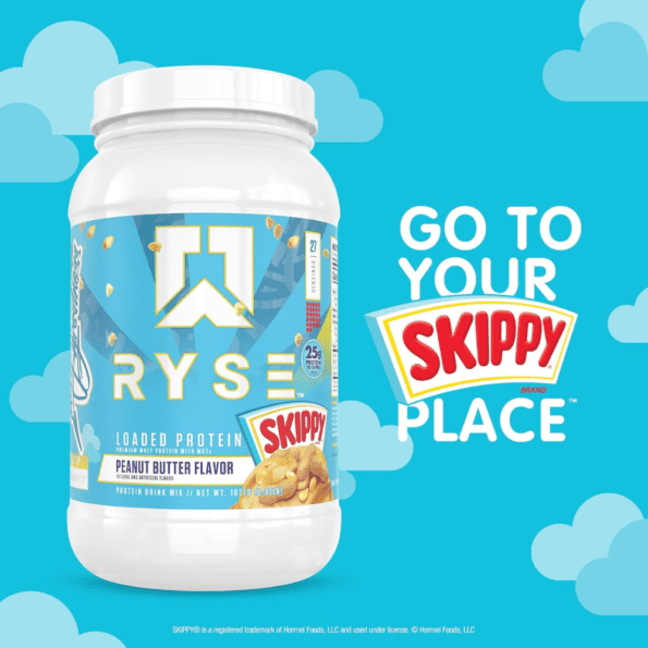 Ryse Protein 908g (2 Lbs) 27 servs | Proteína aislada de suero de leche | Sabor Skippy Peanut Butter - Imagen 7